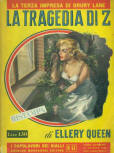 La Tragedia di Z - kaft Italiaanse uitgave, Mondadori, series ' Capolavori Dei Gialli' Nr. 53, 1956