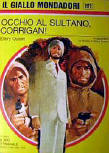 Occhio al sultano, Corrigan! - cover Italian edition Il Giallo Mondadori Nr 1172 - 1971