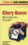 Bentornato, Ellery! - kaft Italiaanse uitgave, I Classici del Giallo Mondadori,1994