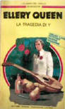 The Tragedy of Y - cover Italian edition I Classici del Giallo Mondadori, 1989