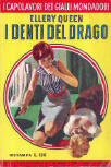 I Denti Del Drago - kaft Italiaanse uitgave, series I gialli Mondadori,  N° 202, 22 juli 1962