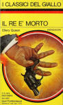 Il re e morto - kaft Italiaanse uitgave, Mondadori, serie 'I Classici del Giallo', Mondadori, 1975