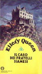 Il caso dei fratelli siamesi - cover Italian edition, Oscar del Giallo Mondadori 1976