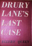 Drury Lane's Last Case - cover Japanese edition, 1957 (?)