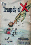 The Tragedy of X - cover Japanese edition, Arakisha Publishing, Black Book Selection, 1950