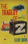 The Tragedy of Z - kaft Japanse uitgave, Black Selection N° 18, Sensho Arakisha, 1951 (vertaald door Iwata/Shinjusha)