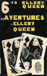 Les aventures d'Ellery Queen - cover French edition Editions de la Nouvelle Revue Critique, Collection l'Empreinte N°124, august 1937