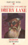 La Dernière Affaire du Drury Lane - cover French edition Gallimard, Détective n°44, 1935