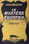 Le mystère égyptien - cover French edition, le Limier, 1949