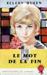 Le Mot de la Fin - kaft Franse uitgave Collection le Cachet N°1, 1960.