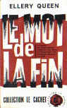 Le Mot de la Fin - cover French edition Collection le Cachet