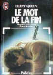 Le mot de la fin - cover French edition, éditions J'ai lu, Paris, 1985
