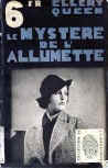 Le Mystère de l'allumette- cover French edition Collection L'Empreinte, N° 121, éditions de La Nouvelle Revue Critique, July 1937