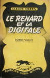 Le Renard et la digitale - kaft Franse uitgave Albin Michel, Le Limier N°19, 1949
