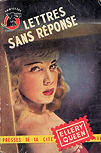 Lettres sans réponse - cover French edition, Un Mystere N°161, 1954 