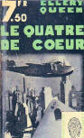 Le Quatre de Coeur - kaft Franse editie Collection de l'empreinte N° 173, 1939