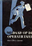 Misdaad op de operatietafel - dustcover Dutch edition Nr.1 Avonturen en Detective reeks-  Avond reeks. Uitgeverij JT Swartsenburgh NV,  Zeist