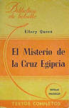 El misterio de la cruz egipcia - Cover Spanish edition, Buenos Aires. Libr. Hachette, 1944