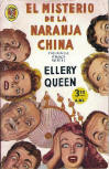 El Misterio De La Naranja China - cover Spanish Pocket edition, colleccion Caiman N° 2, Ed. Diana, Mexico, 1961 (4th)
