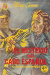 El misterio de Cabo Español - kaft Spaanstalige uitgave, coleccion Caiman, Ed. Diana, Mexico, 1957