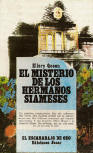 El Misterio de los Hermanos Siameses - Kaft Spaanse uitgave, 1974