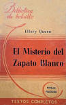 El Misterio del Zapato Blanco - cover Spanish edition, Hachette, Nr.89 in Biblioteca de bolsillo,1944
