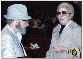 Fred en Rose tijdens het Crime Writers' International Congress in Stockholm.