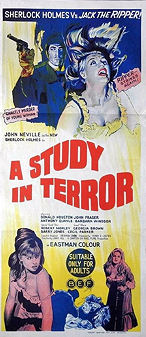 "A Study in Terror" poster