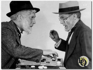 Uncle Abe Stetson (Phil Lord) and David Simpson (Arthur Allen).