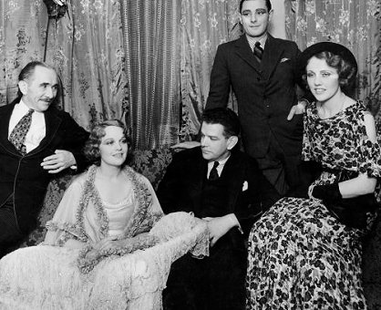 Florenz Ames, Polly Walker, Flight Lieut C.T.P. Ulm, John Moore and Shirley Dale, taken during Lt. Ulm's visit to the Walkers, ca. 1929 [picture] Probably taken in Melbourne/ C.J. Frazer.  Used by permission National Library of Australia 3930944.