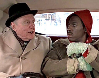 Billy Ray Valentine (Eddie Murphy) en Randolph Duke (Ralph Bellamy) in John Landis' " Trading Places" (1983)