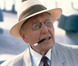 Ralph Bellamy als FDR  in de miniseries "War and Remembrance" (1988-89).