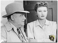 Wade Boteler naast Marjorie Lord in "Timber" (1942)