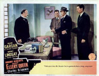Enemy Agents Meet Ellery Queen - Lobbycard "Take your time Mr.Queen. You're gonna be here a long, long time!"