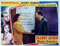 Ellery Queen, Master Detective - Lobbykaart