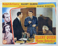 Ellery Queen, Master Detective - Lobbykaart