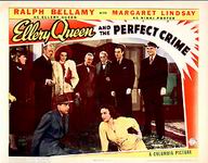 Ellery Queen and the Perfect Crime - lobbykaartje