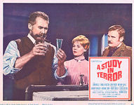 A Study in Terror - 11x14 inch lobby card