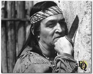 One of many times Ted de Corsia was called upon to play "Chief" or "Indian" here in "New Mexico" (1951).