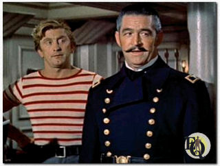 "20,000 Leagues Under the Sea" (1954) with James Mason as the mad Captain Nemo, co-starring a young Kirk Douglas and de Corsia as Captain Farragut.