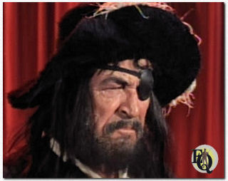 In an episode of "The Monkees' " second season in 1968 Ted de Corsia appeared in "The Devil and Peter Tork" as Blackbeard.