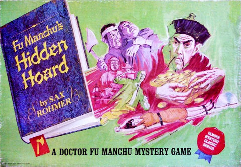 Fu Manchu's Hidden Hoard (1967) Doos Ideal Bordspel