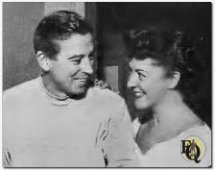 Helen Lewis with husband David Penn (1952).