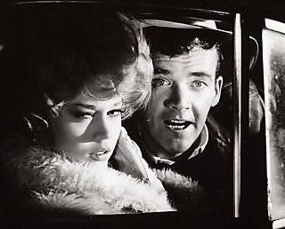 With Jane Fonda in George Roy Hill's "Period Of Adjustment" (1962).