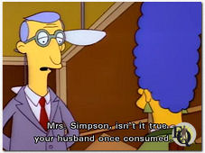 Er werd ook naar Lane's persoon gerefereerd in "The Simpsons": op het audiocommentaar van de aflevering "Marge in Chains", (6 mei 1993) zegt de regisseur Jim Reardon dat het Lane's glansprestatie in It's a Wonderful Life verantwoordelijk was voor de inspiratie voor het karakter van de valse, humorloze blauwharige advocaat die in deze en andere afleveringen zou te zien zijn. 