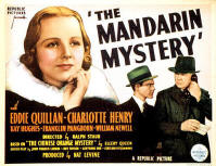 Lobbycard for "The Mandarin Mystery"