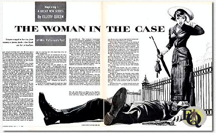 De eerste deelpublicatie in "American Weekly" van 16 februari 1958.