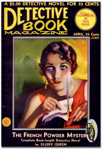 Publicatie in Detective Book Magazine, april 1931.