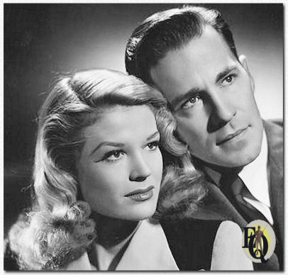 K.T. Stevens and Hugh Marlowe, who were offstage principals in a marriage ceremony this week, continue to delight audiences with their make believe romance and bright comedy in "The Voice of the Turtle" (1944 - 1946), originally a 1943 Broadway hit.