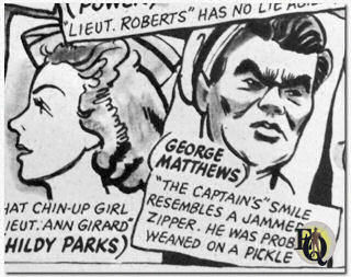 In 1950, speelde Mathews de rol van kapitein tegenover Tyrone Power in een uitverkochte productie in London van "Mister Roberts" in het "Coliseum Theatre" aldaar. 